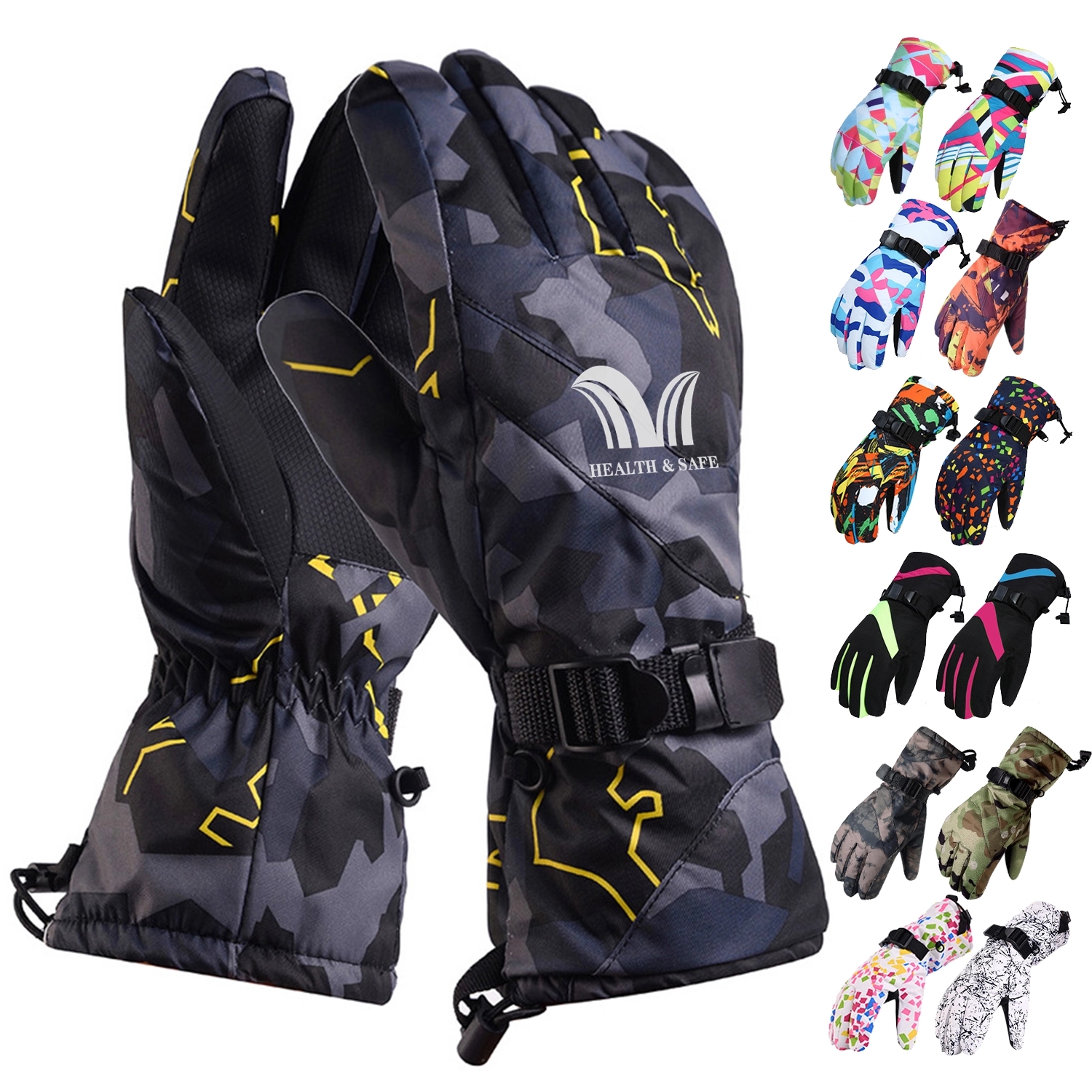 Thickened Ski Gloves 1