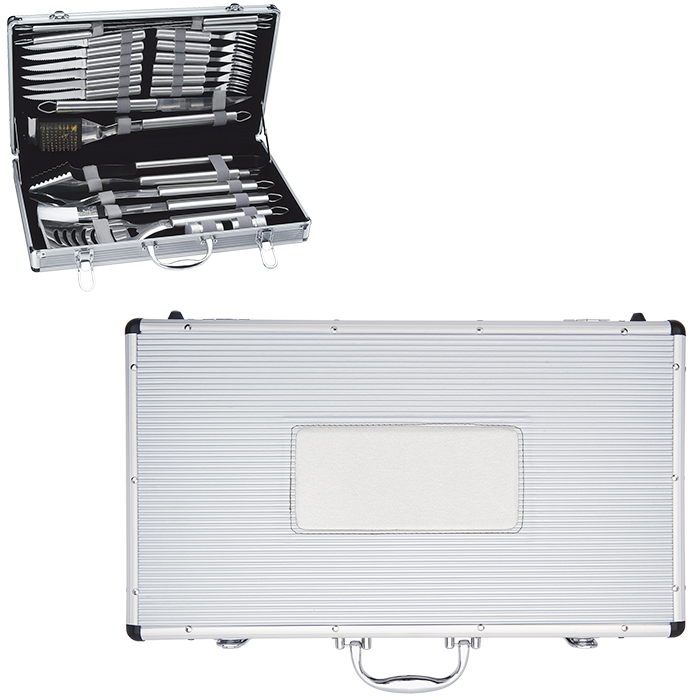 24 Piece Deluxe BBQ Set 5