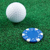 Recycled Poker Chip Ball Marker 89