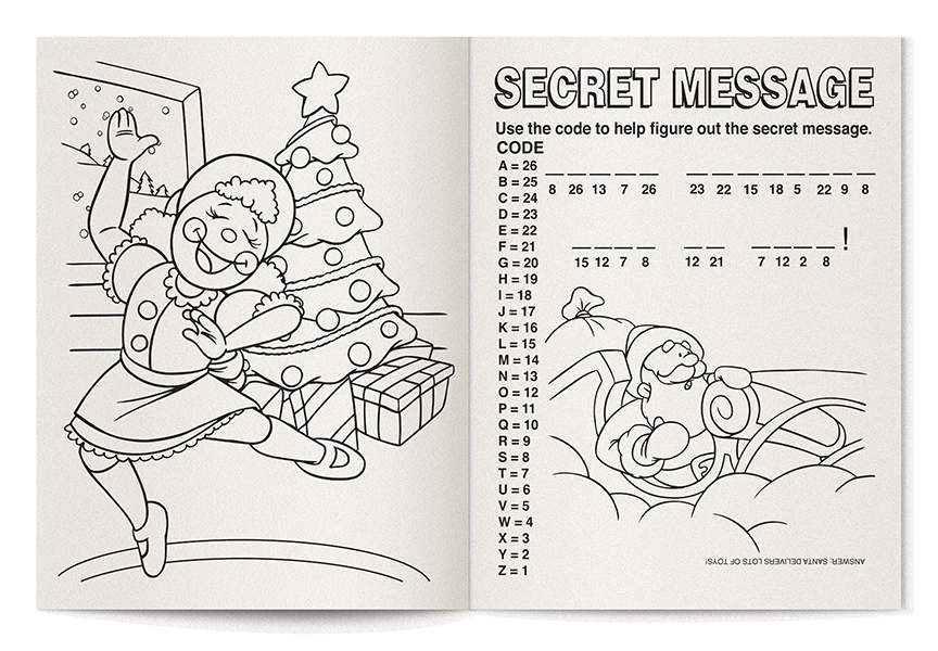 COLORING BOOK - Christmas Coloring & Activity Book 2