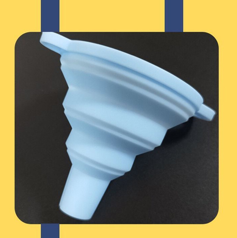 Collapsible Silicone Funnels Foldable Kitchen Funnels for Water Bottle 7