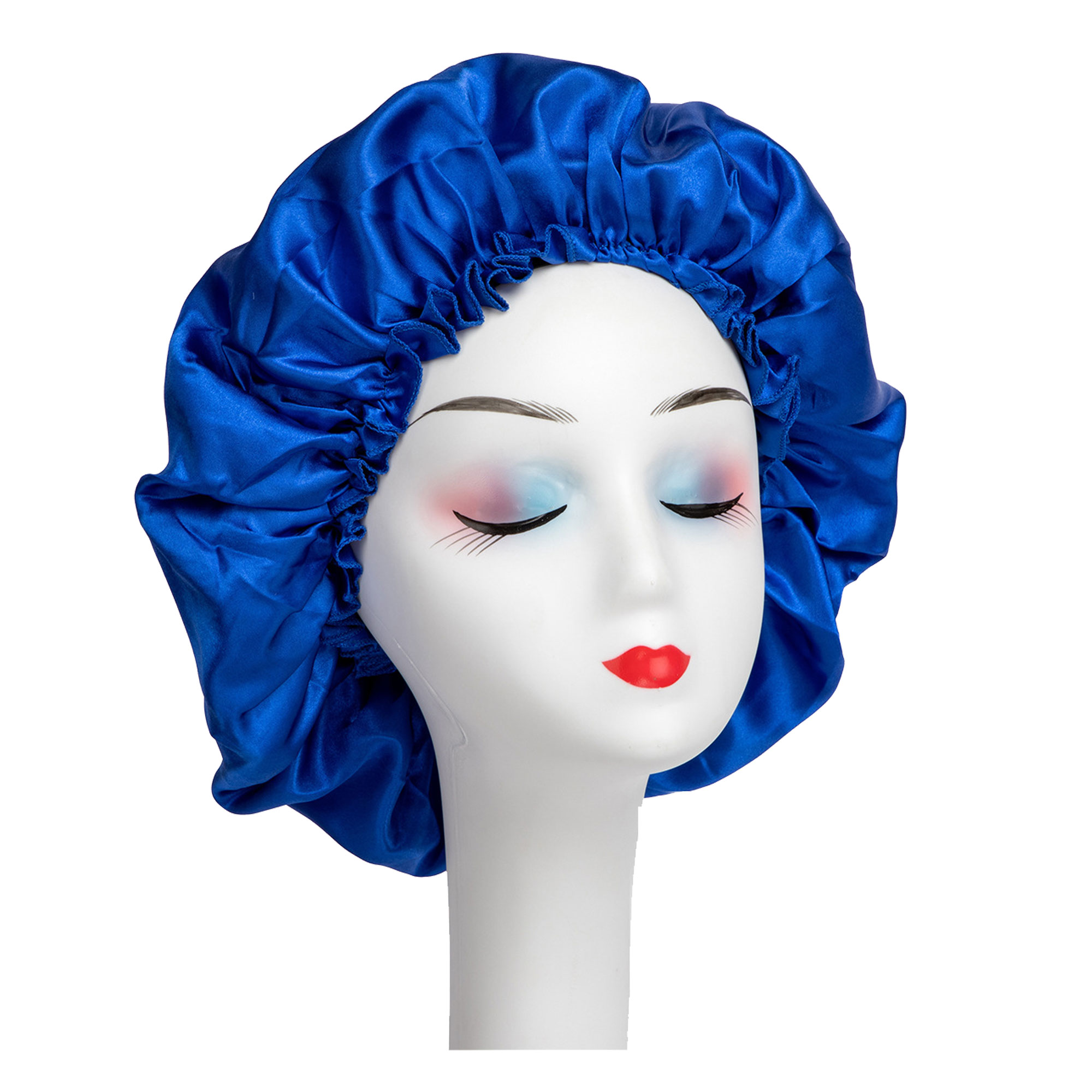 Multi Colored Double-Layer Shower Cap Customization 2