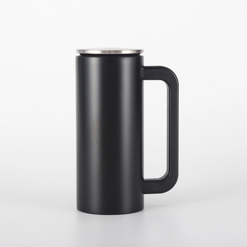 Custom 12 oz Stainless Steel Coffee Tumbler With Handle 3