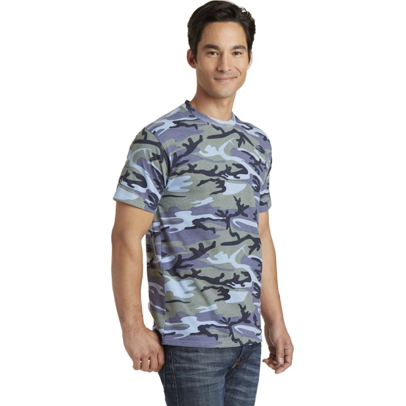 Port & Company Core Cotton Camo Tee. 21