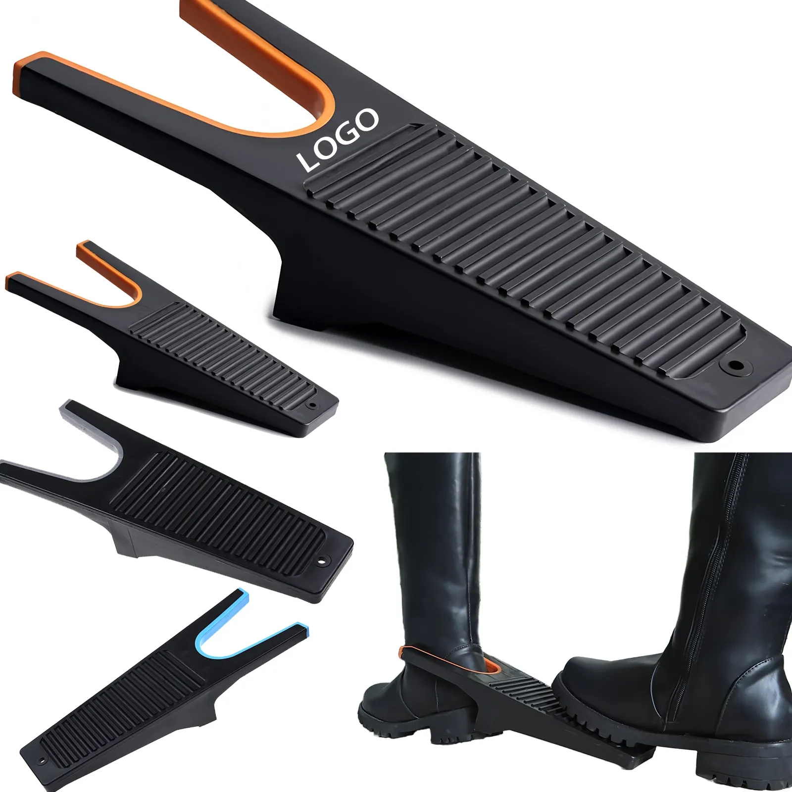 Heavy Duty Boot Jack Puller Remover Tool for Cowboy Work Wader Military Rubber Boots 4