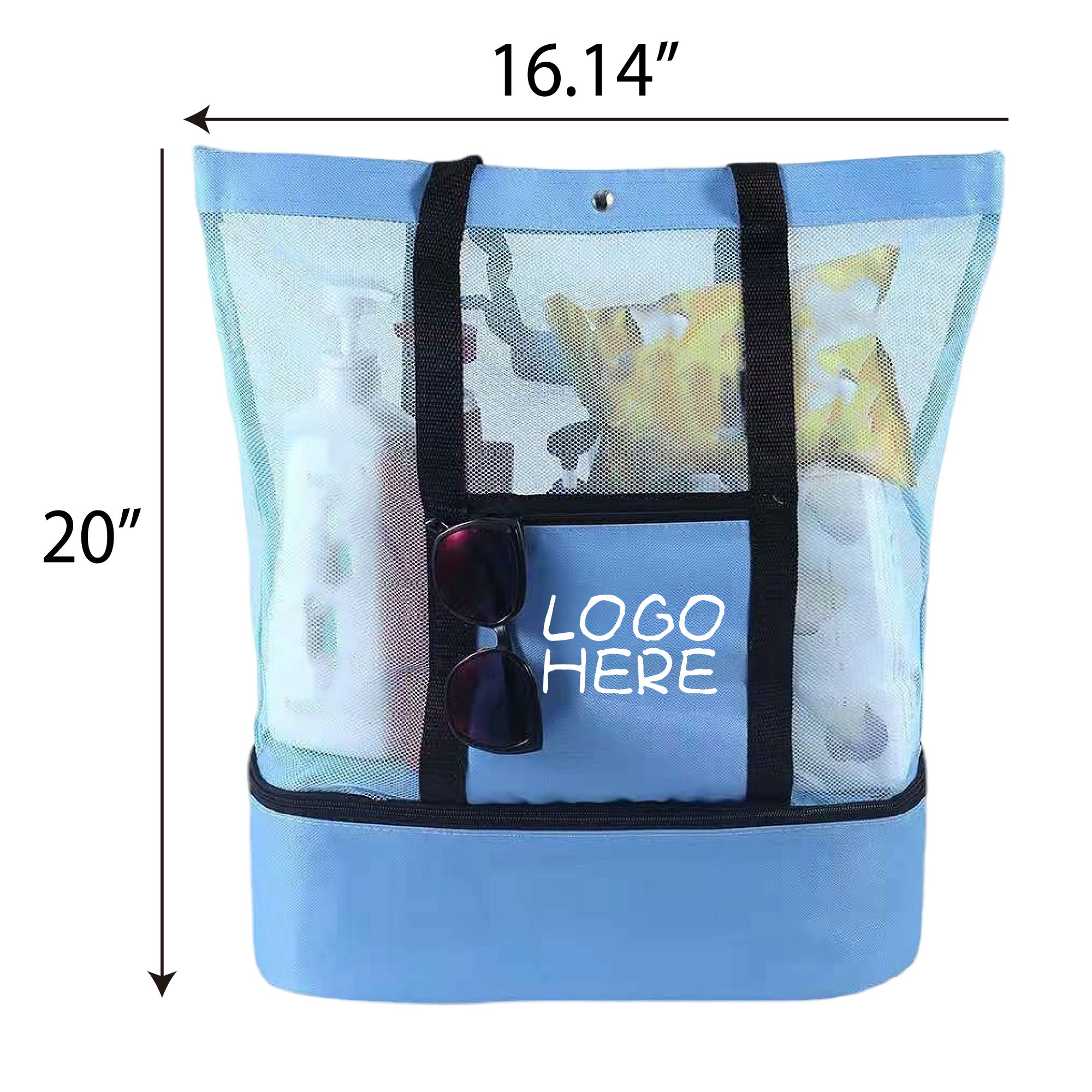 Mesh Thermal Insulated Cooler Picnic Bag 4