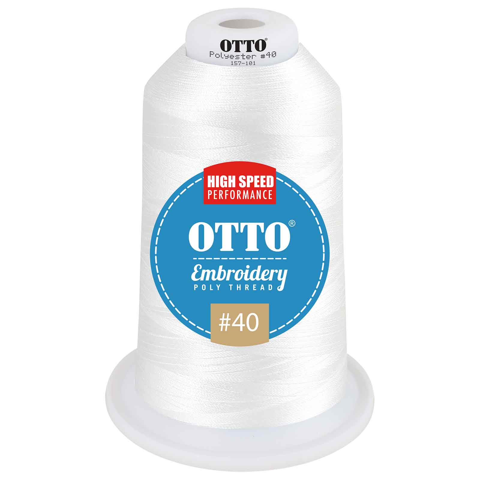 OTTO Embroidery Poly Thread #40 5,500 yd. King Cone 333