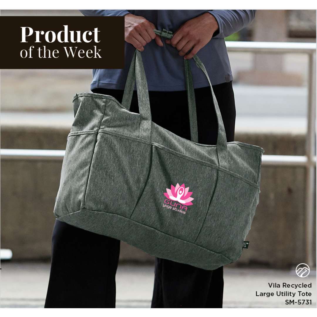 Vila Recycled Large Utility Tote 8