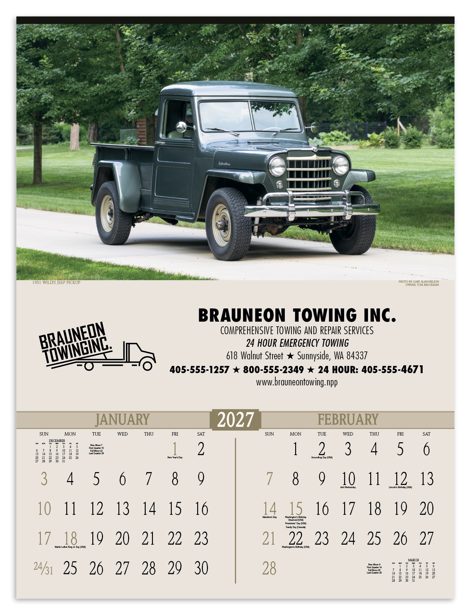 Triumph® Calendars Antique Trucks Calendar 20