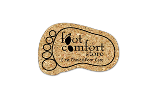 Foot Cork Coaster 4FO 3