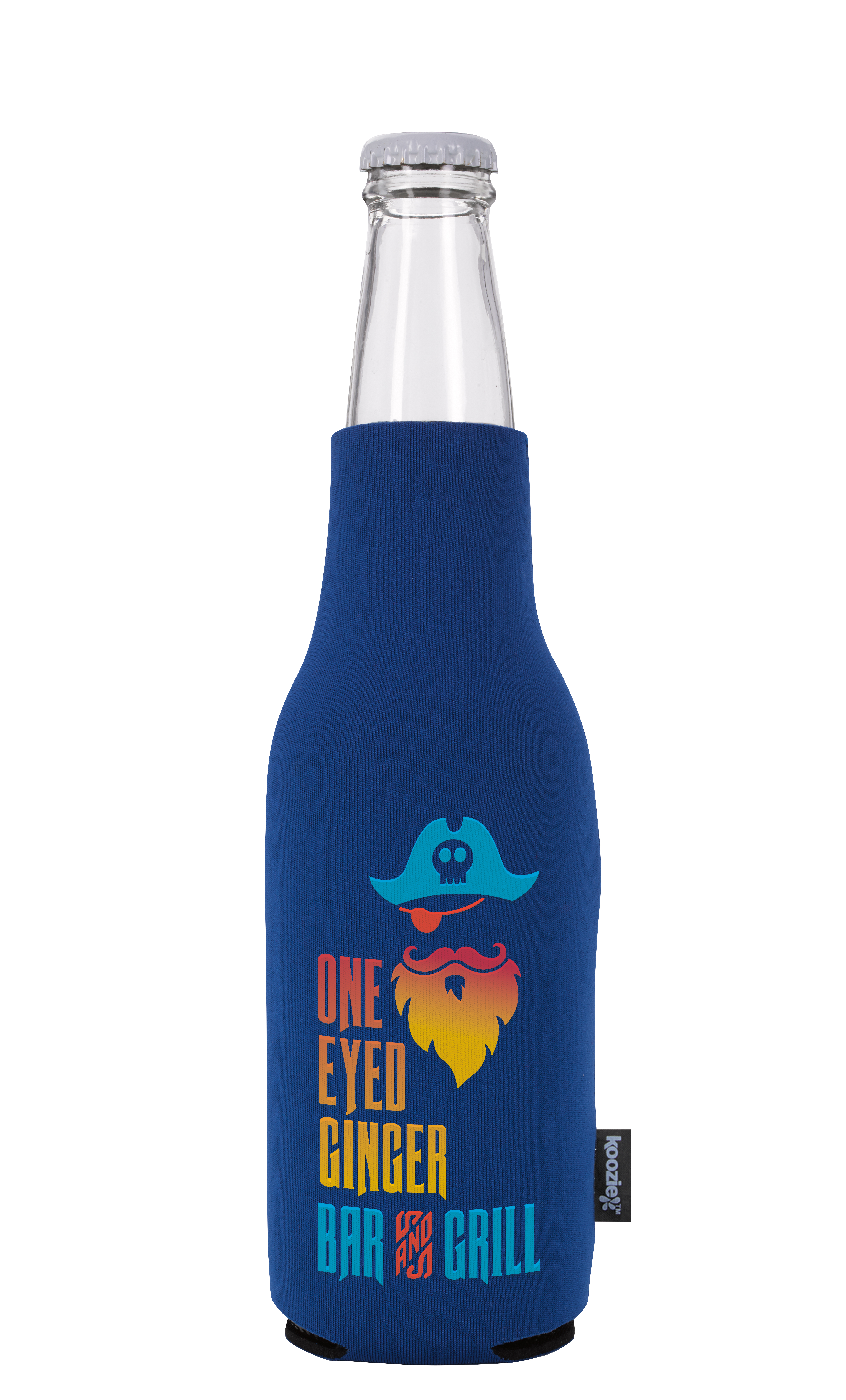 Koozie® Neoprene Zip-Up Bottle Cooler 42