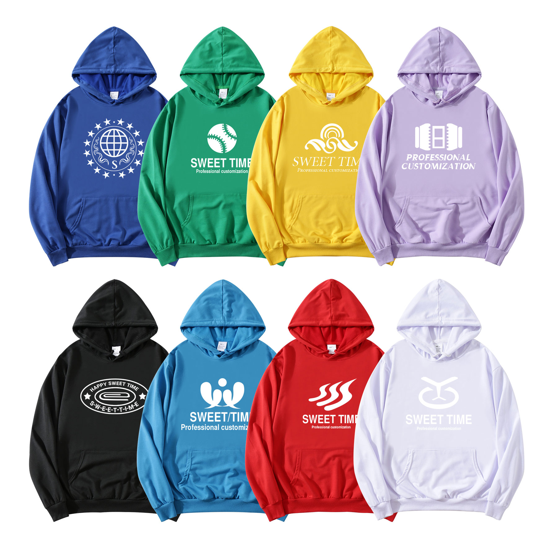 Hoodie Sweatshirt, custom hoodie or sweatshirt with logo imprint 1