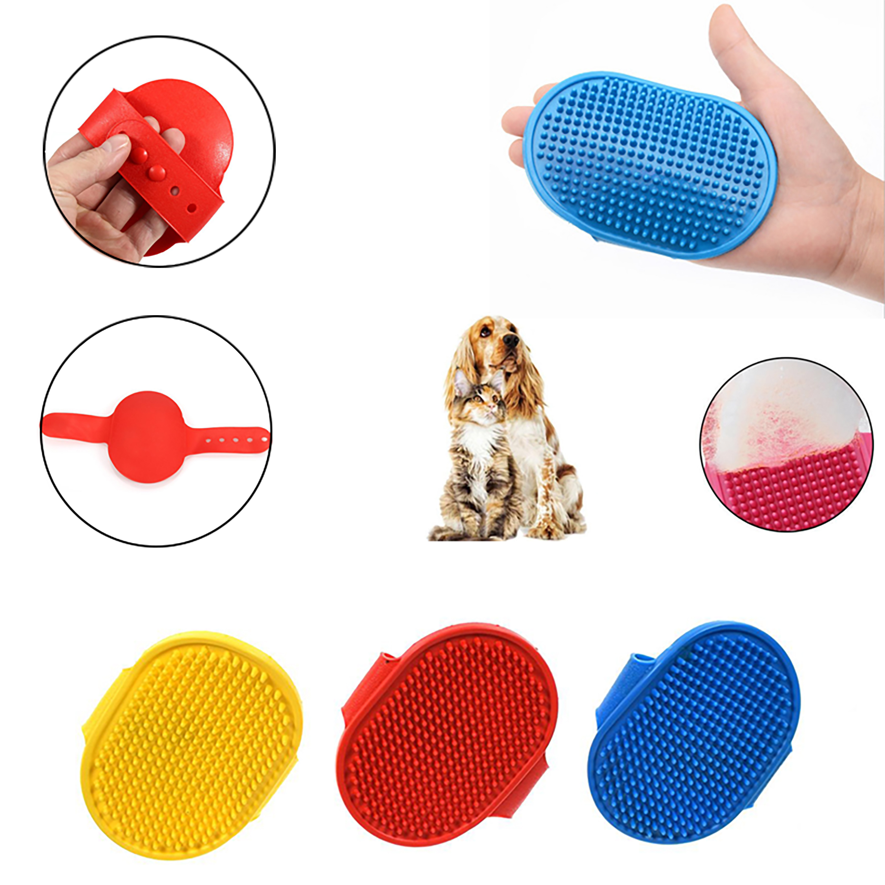 Pet Bath Brush 1