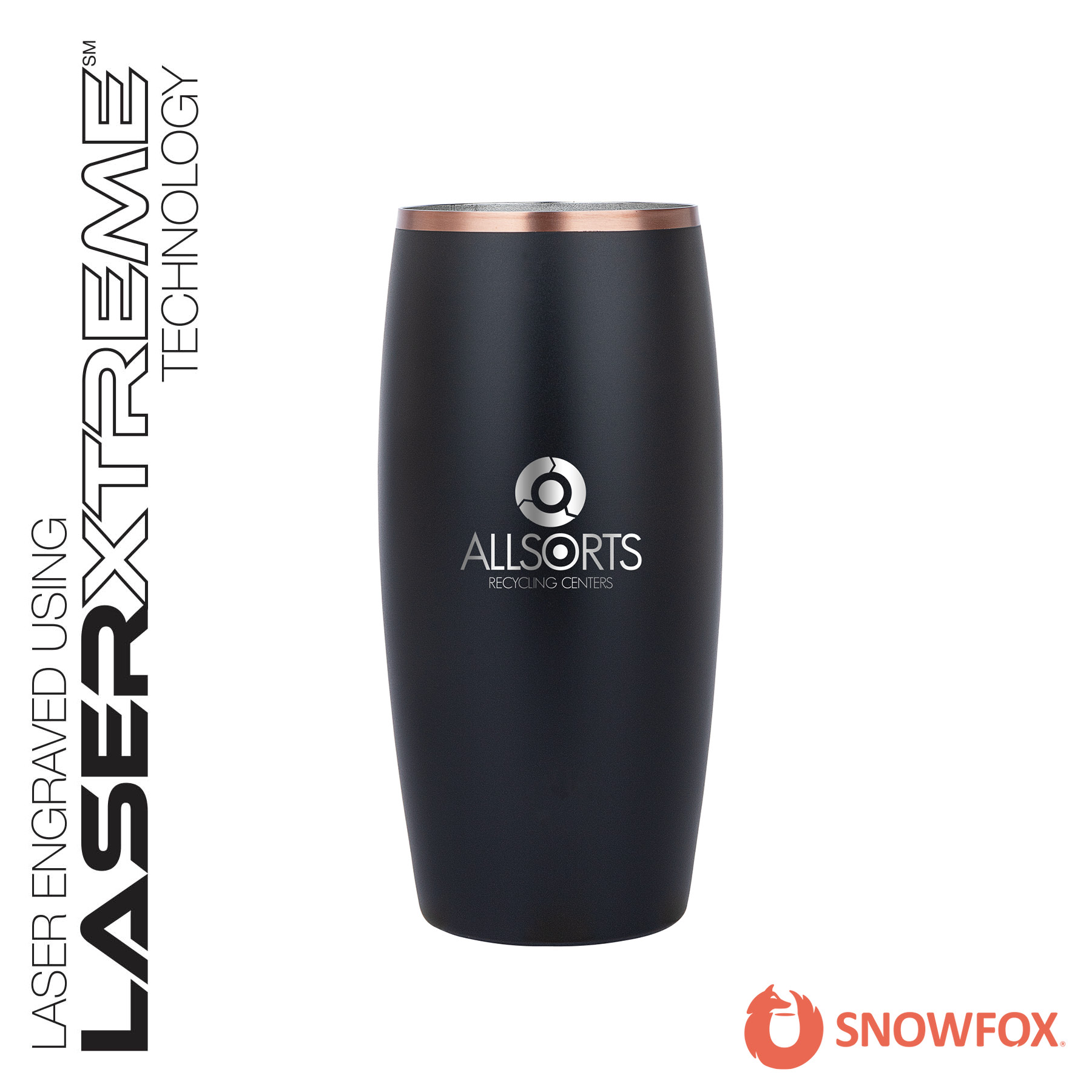 Snowfox® 18 oz. Vacuum Insulated Beer Tumbler 8