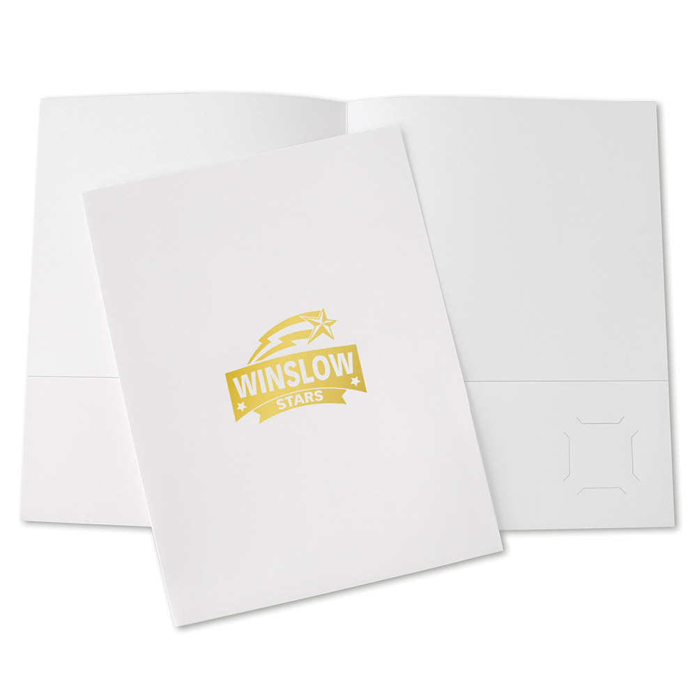Budget Pocket Folder – Foil Stamped 3