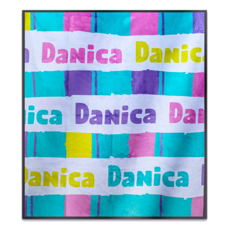 50" X 60" Custom Picnic Blanket With Carrying Strap 7