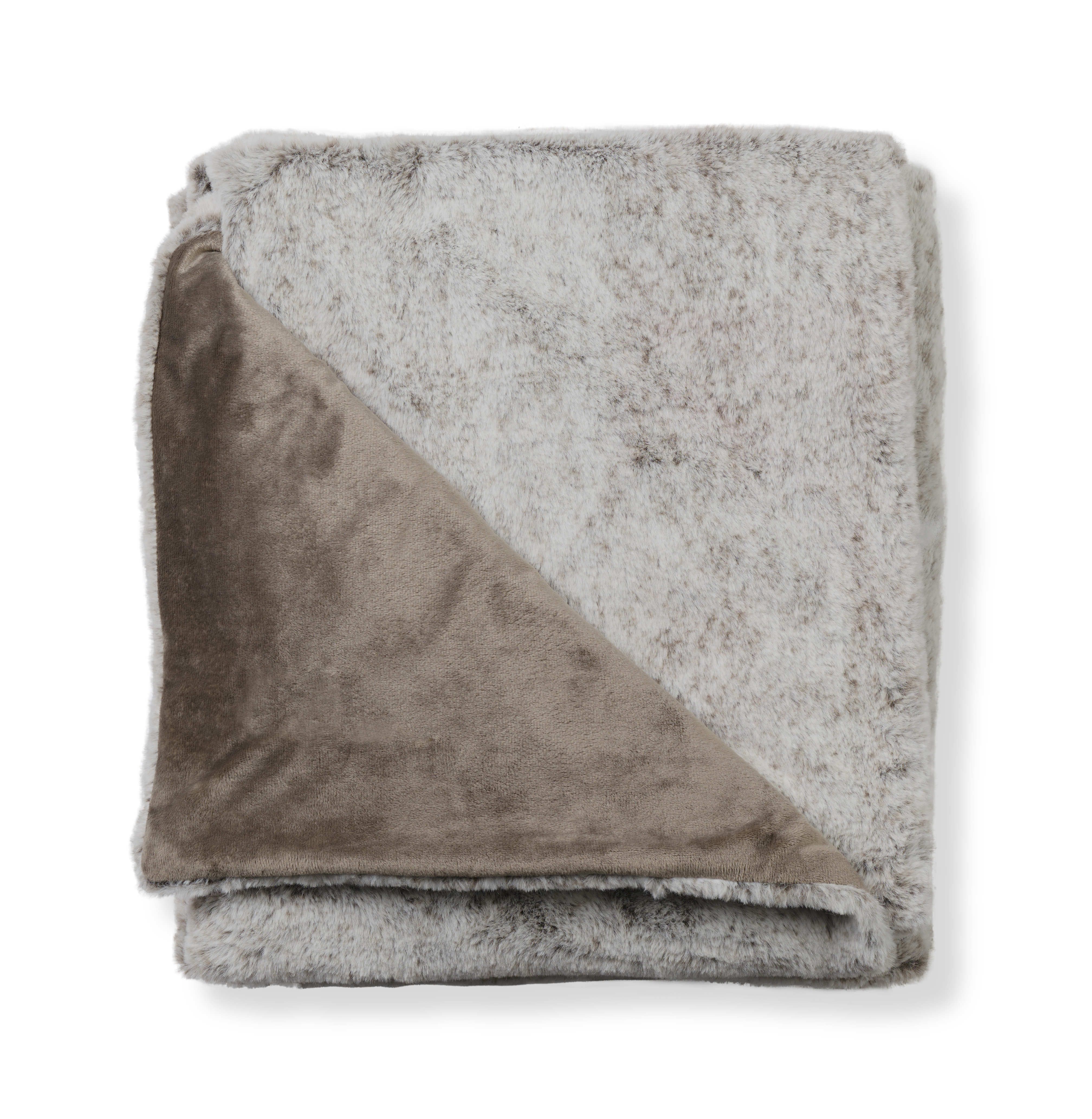 Luxe Faux Fur Throw Blanket 20