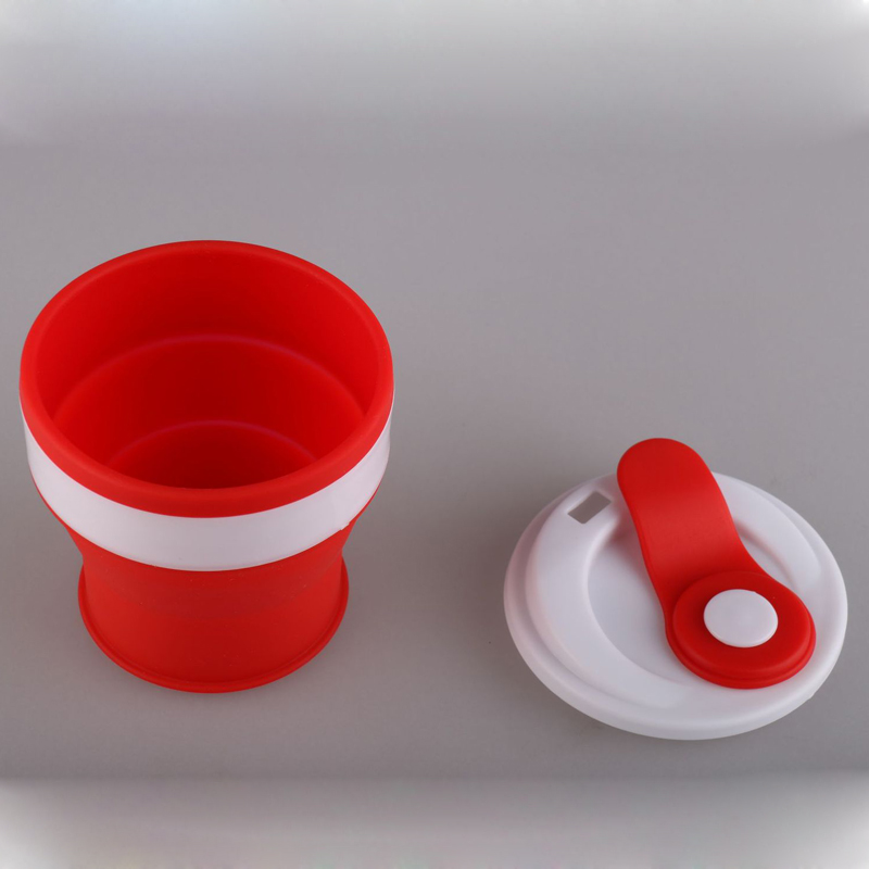 Silicone Folding Collapsible Water Cup Coffee Mug 3