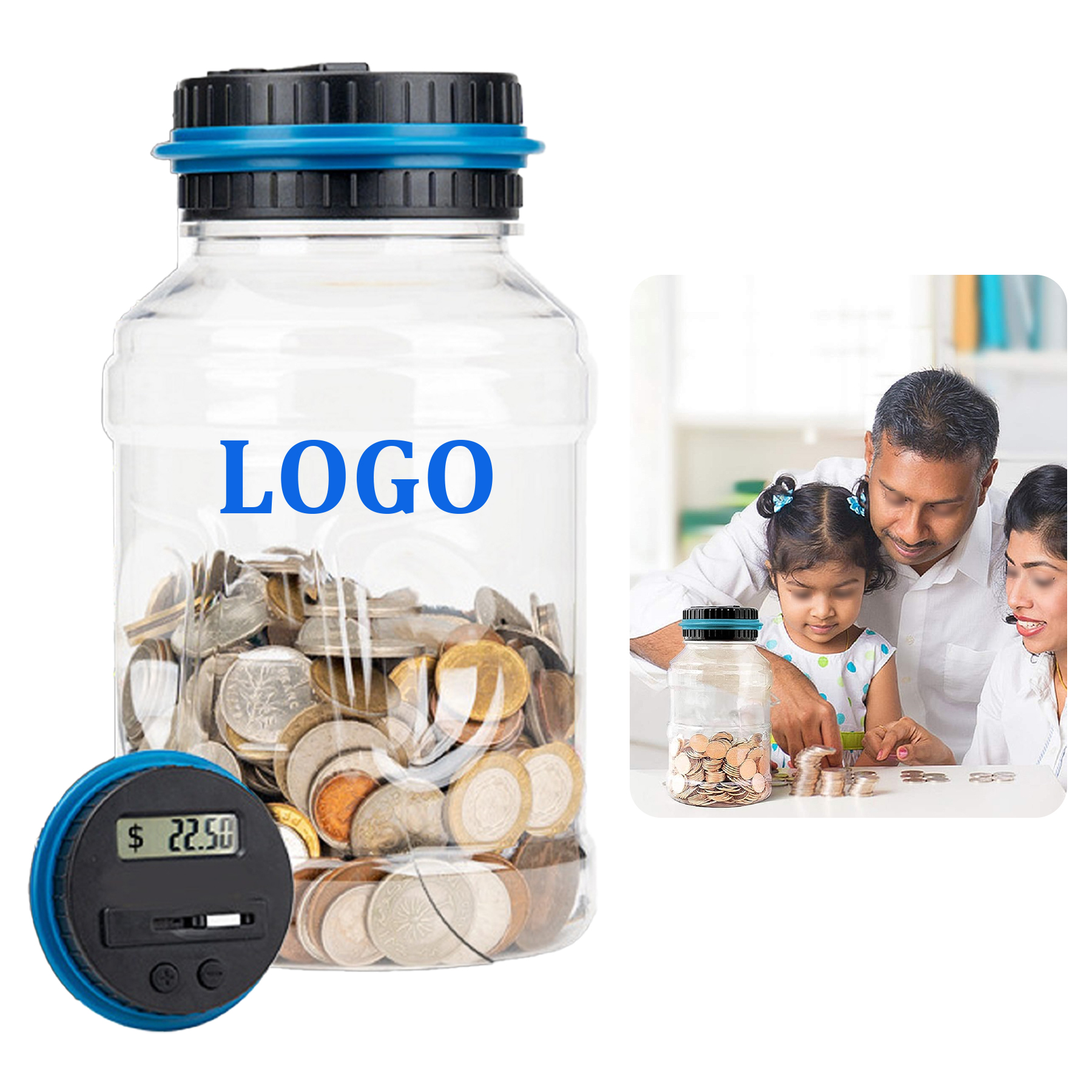 Large Piggy Bank for Boys Adults 2