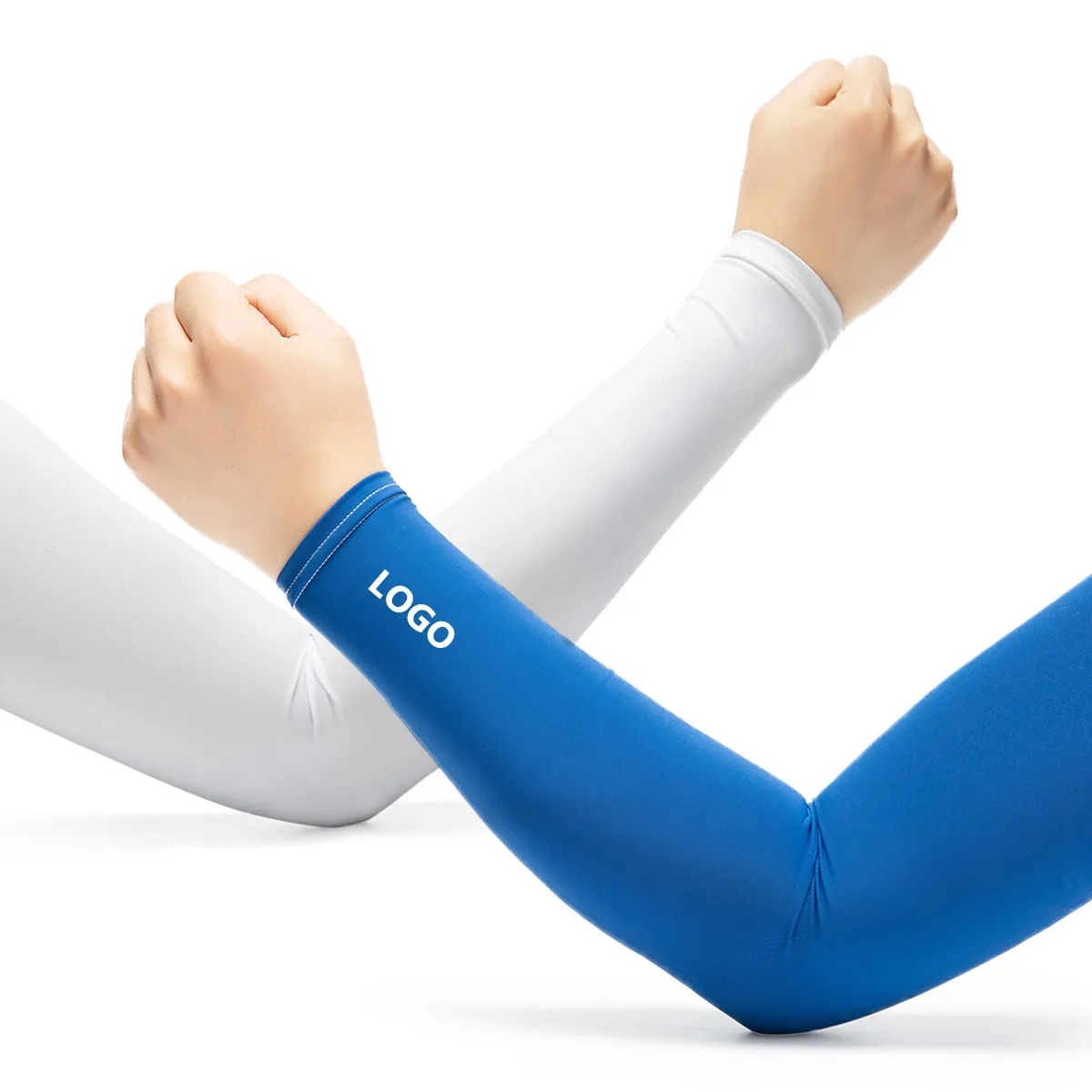Elastic Outdoor Seamless Cool Arm Sleeves 2