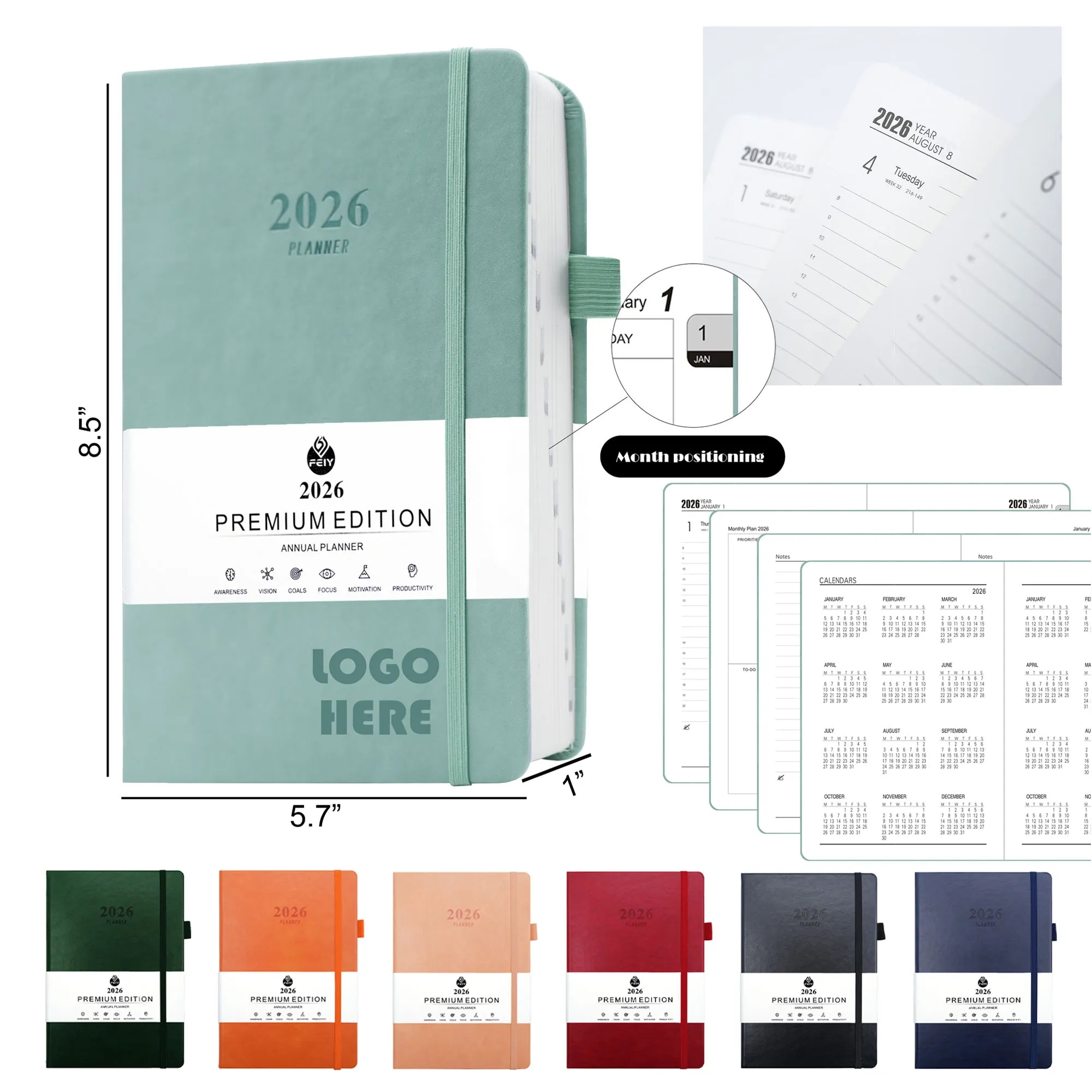 2026 Weekly and Monthly Planner 8