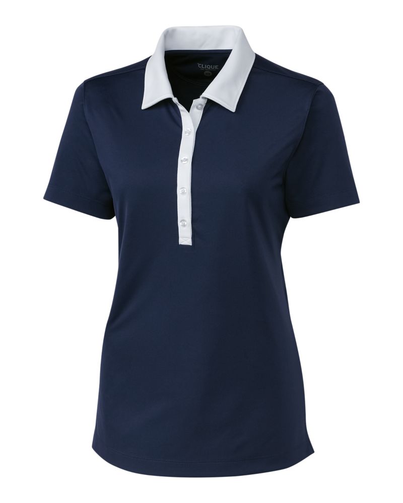 Parma Colorblock Tech Jersey Womens Polo