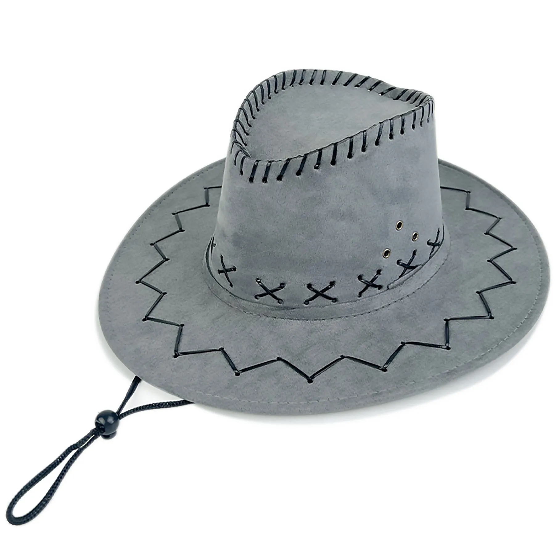 Suede Outdoor Sunscreen Cowboy Hat 8