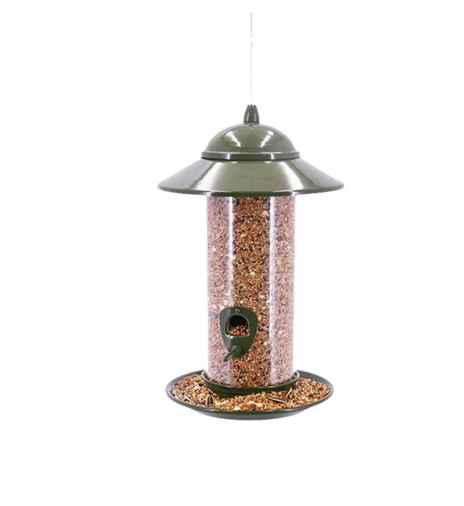 Metal Bird Feeders for Outdoors Hanging 4