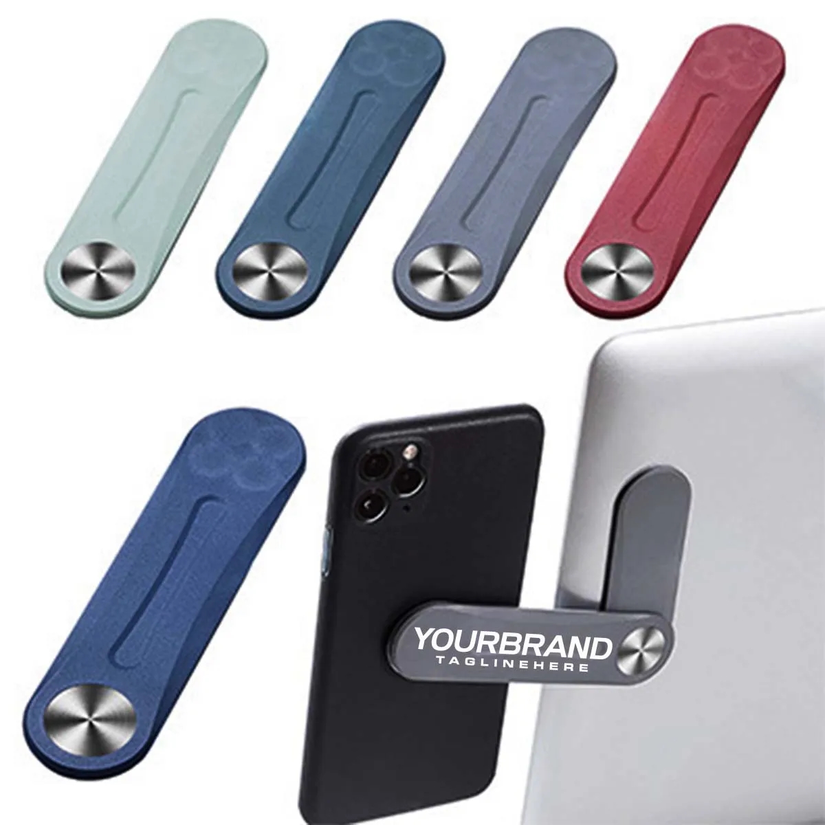 Multicolor Magnetic Laptop Expansion Bracket Phone Holder 3