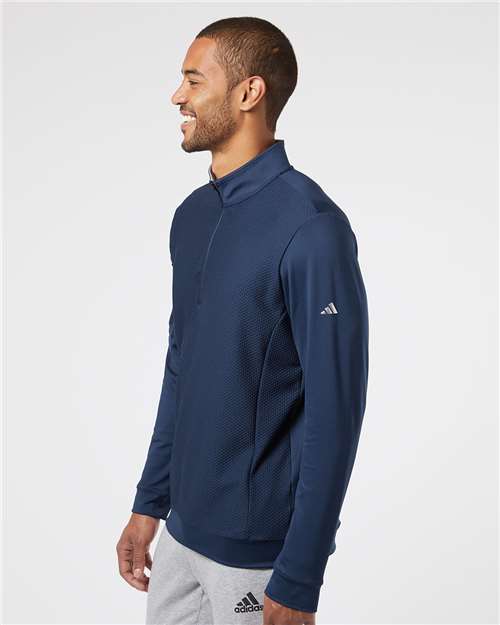 Men's Textured Quarter-Zip Pullover - A295 14