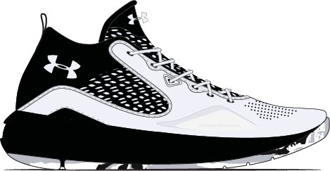 UA Lockdown 5 Grade School Basketball Shoes 6