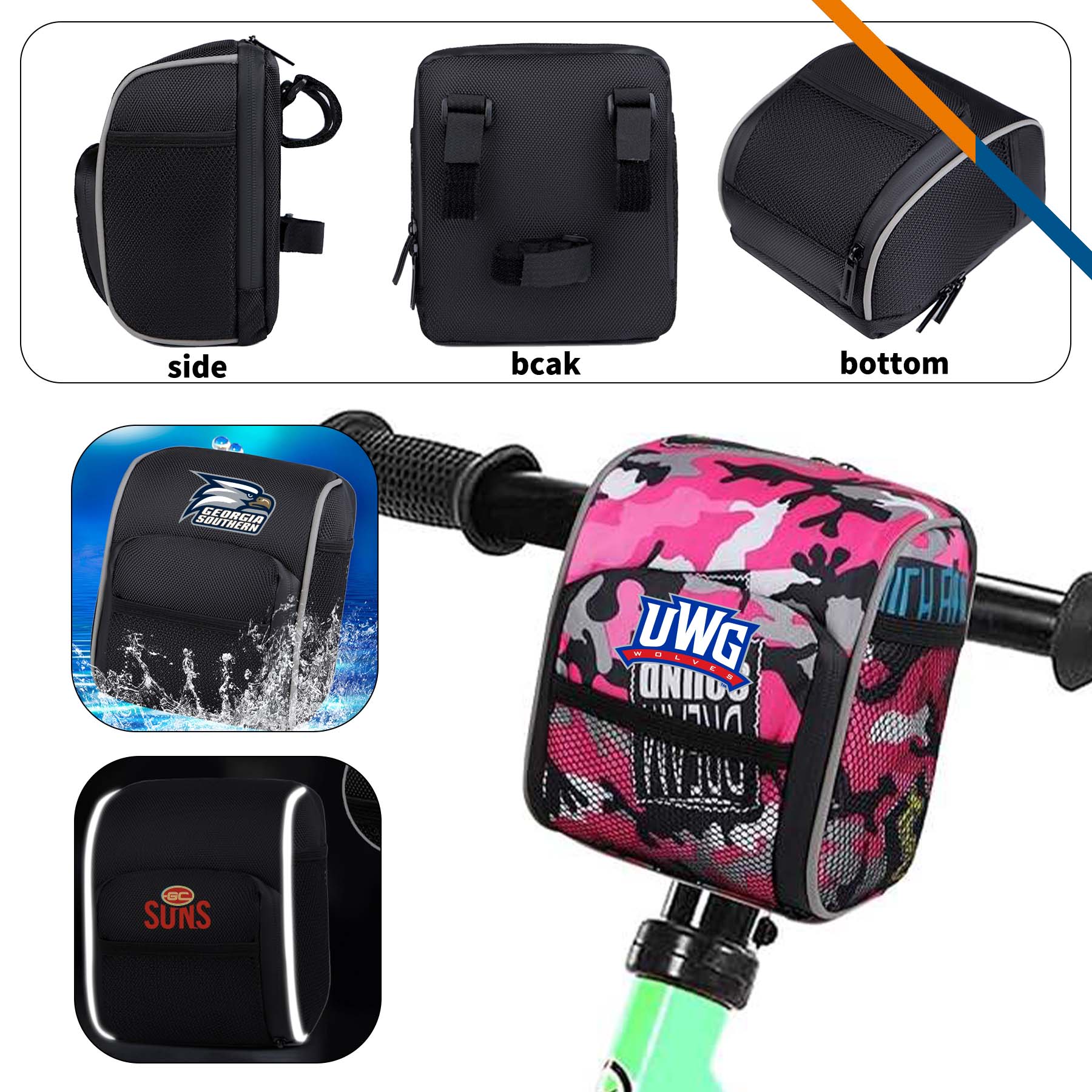 Climp Bicycle Handlebar Bag 9