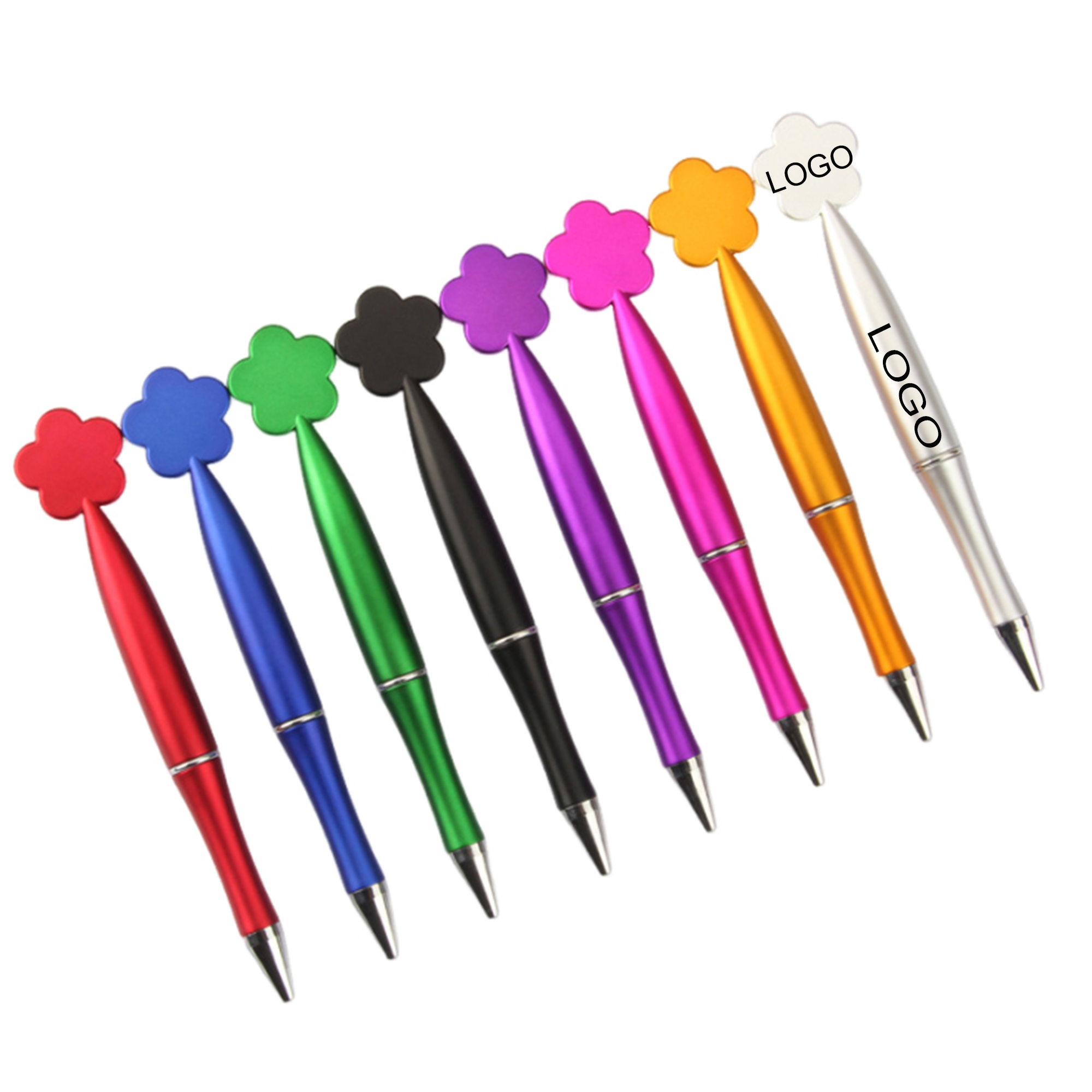Custom Creative Flower-Shaped Gift Pen 2