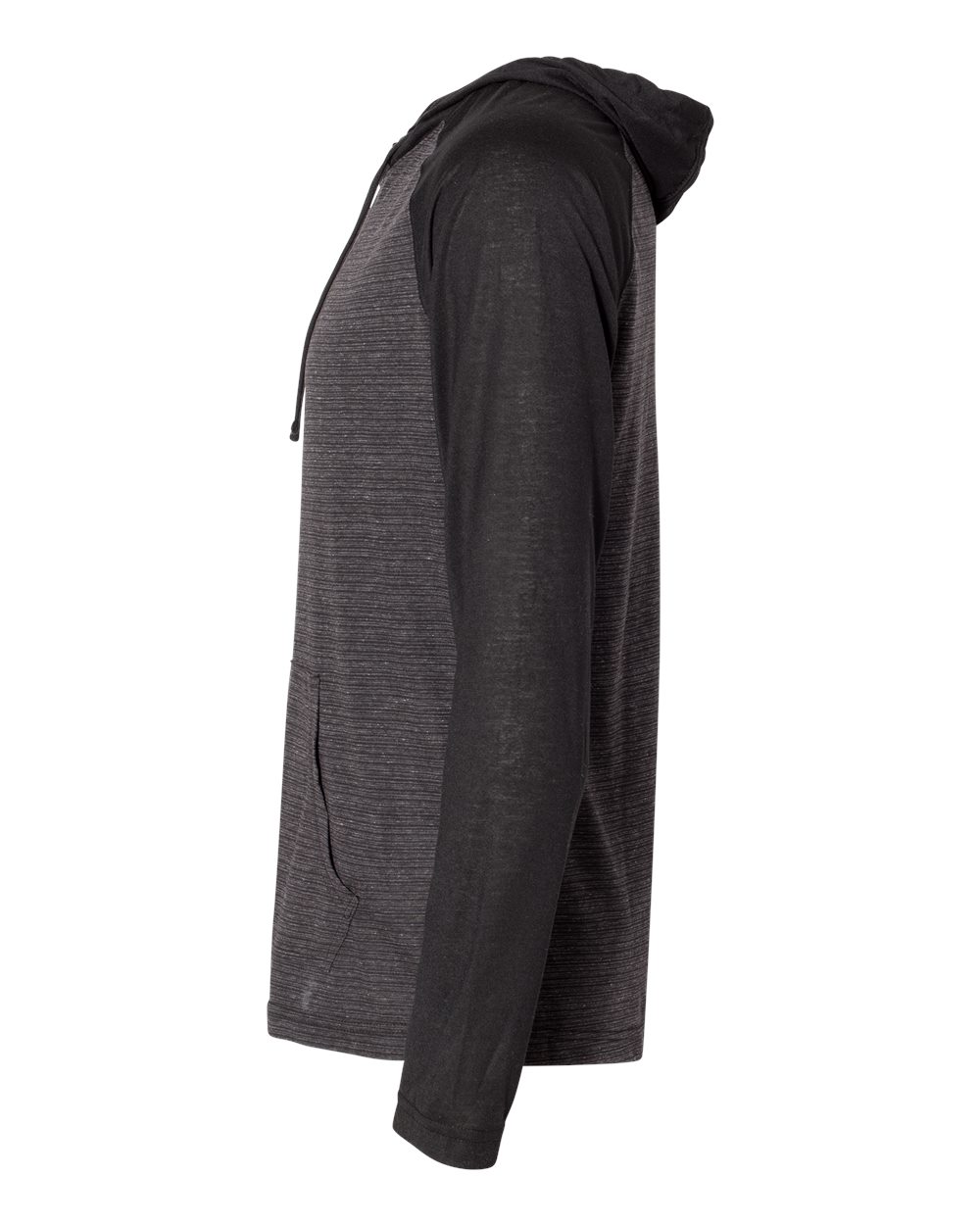 Unisex Yarn-Dyed Hooded Raglan T-Shirt - 8127 12