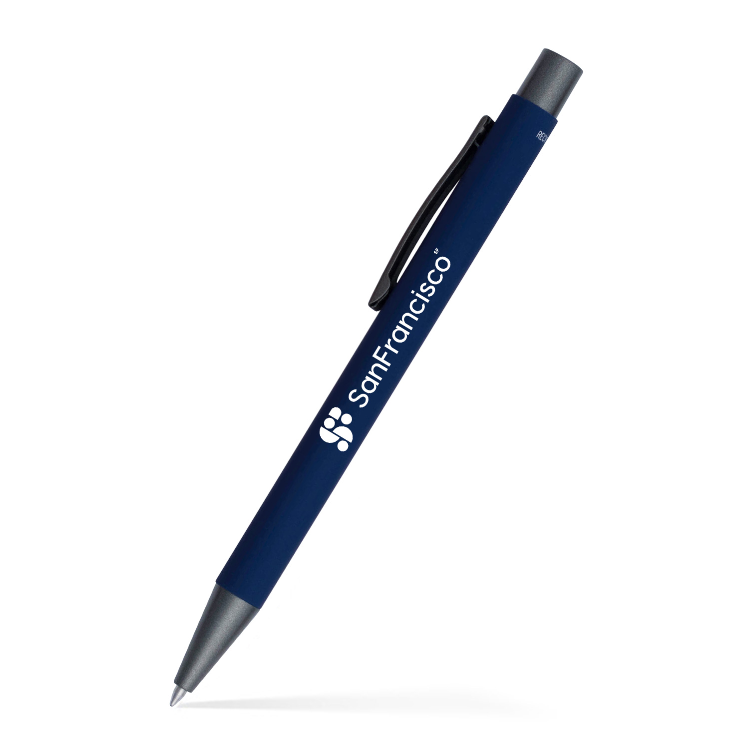 Fleetwood Satin Soft Touch Gel Click Pen (Recycled Aluminum) 8