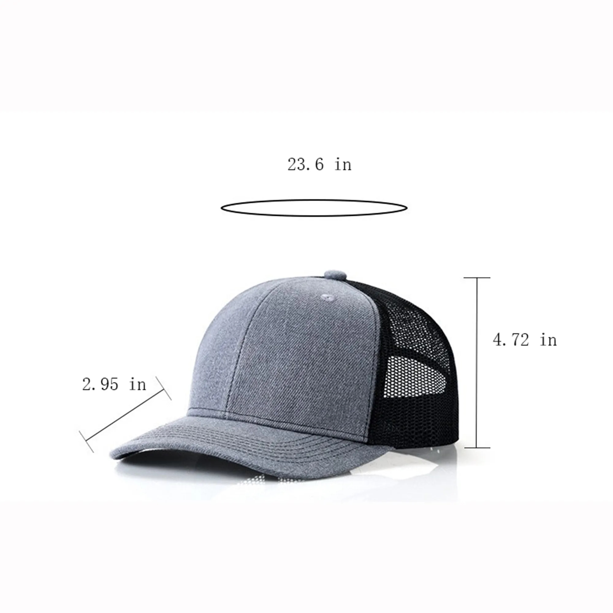 Custom Structured Baseball Trucker Mesh Snapback Cap - UV Pr 5