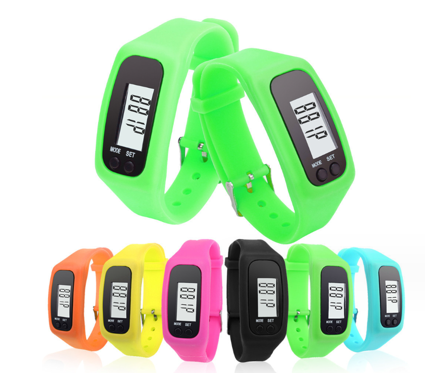 Silicone Pedometer Watch 1