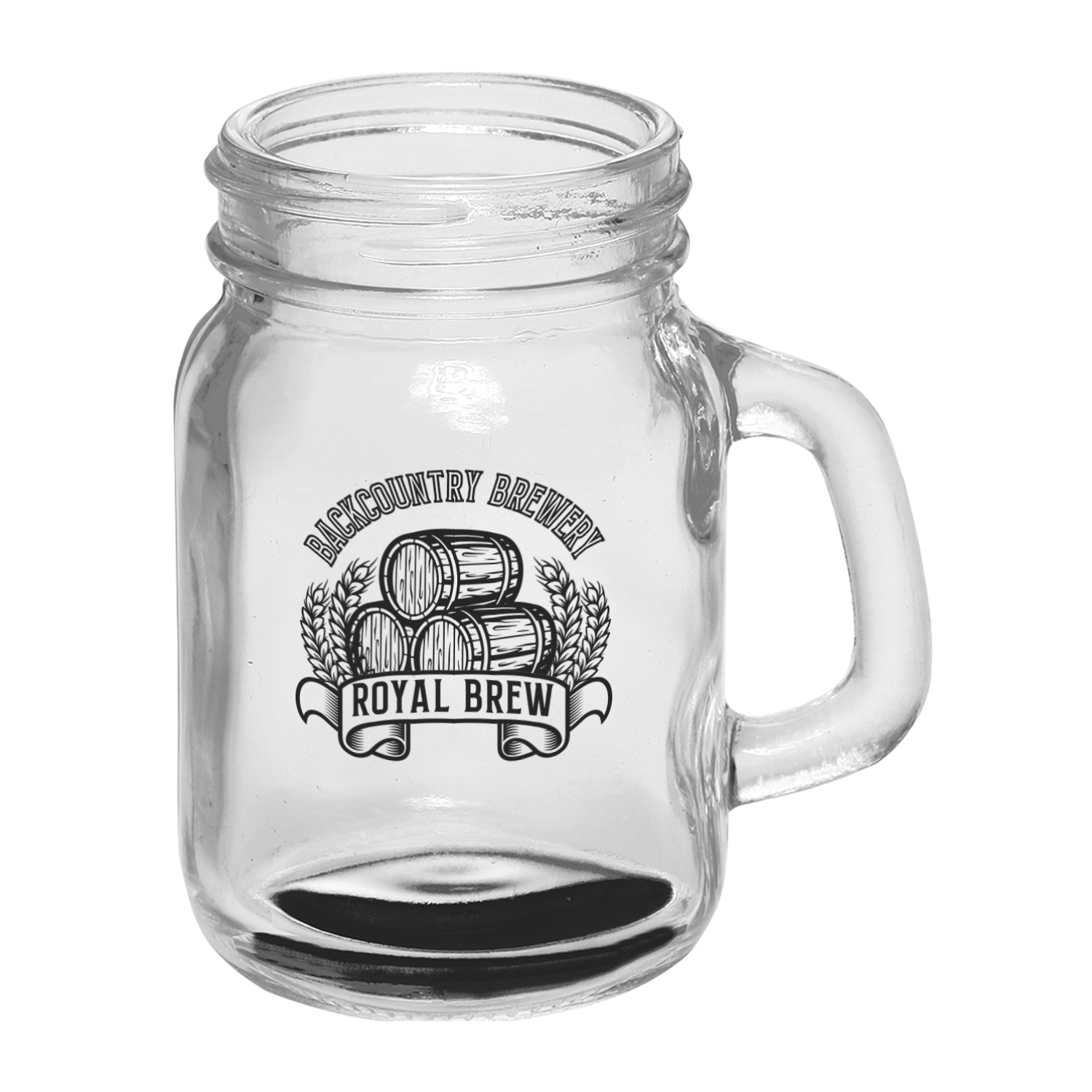 4.5 oz. Mini Mason Jar Sampler Glass (1 Color Imprint) 9