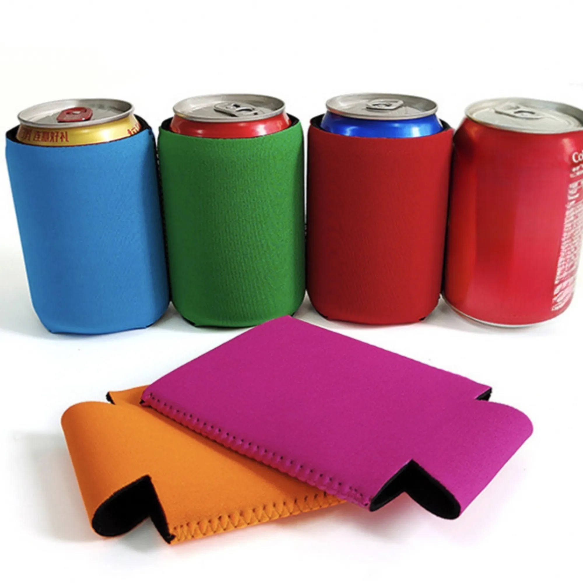 Chill Collapsible Can Cooler, custom koozie with logo imprint 4