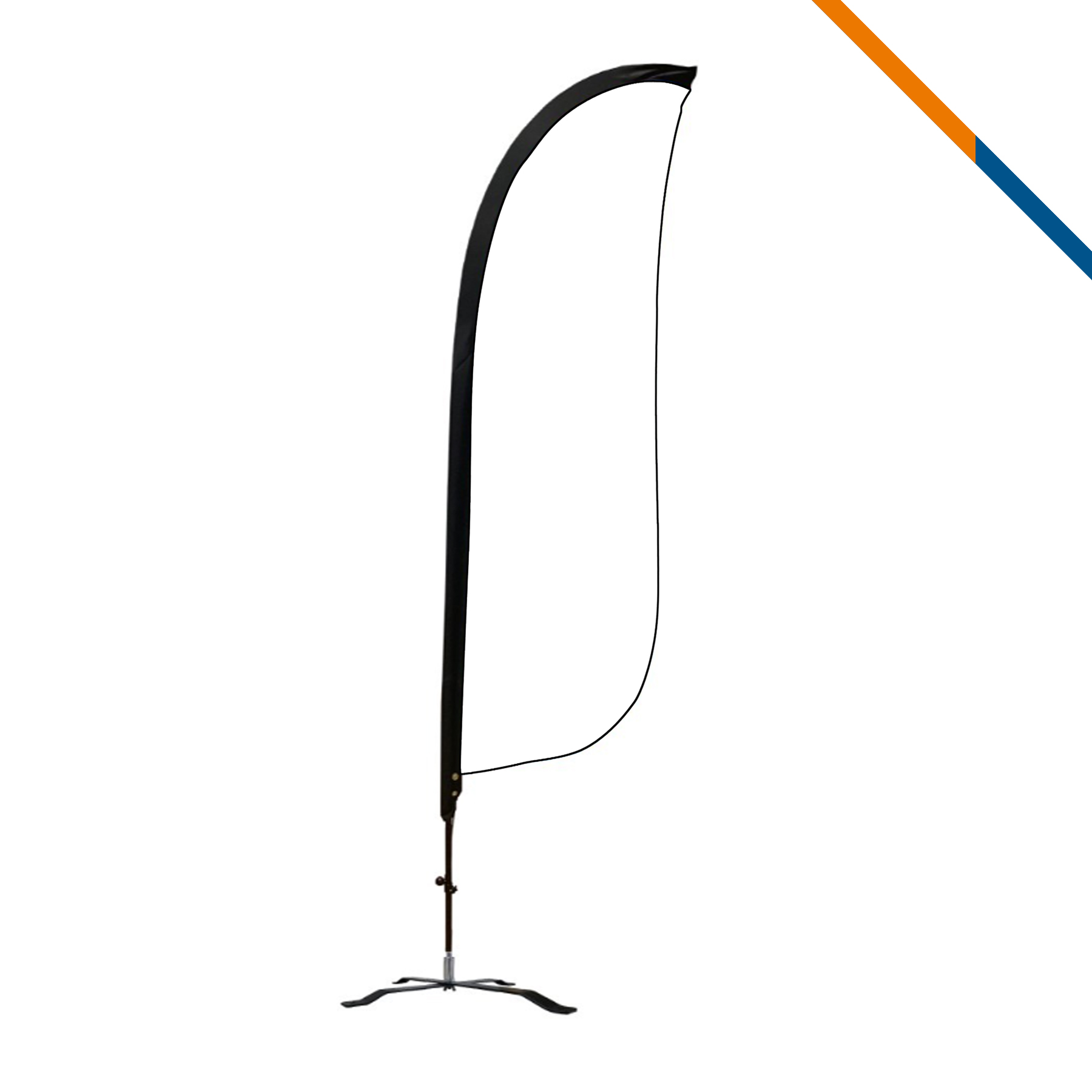 9' Carol Single-Sided Feather Flag 3