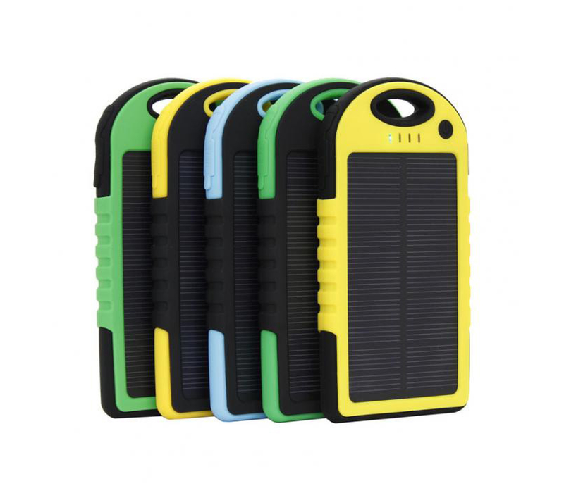 Portable Plastic Solar Power Bank 3