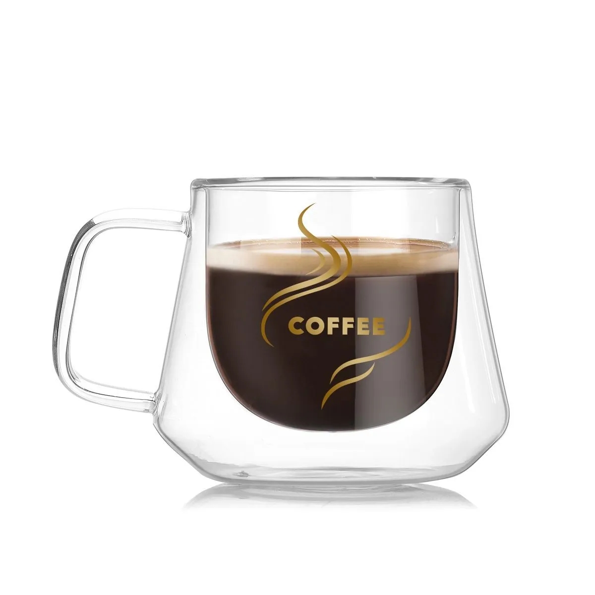 Double Walled Glass Coffee Cups 7