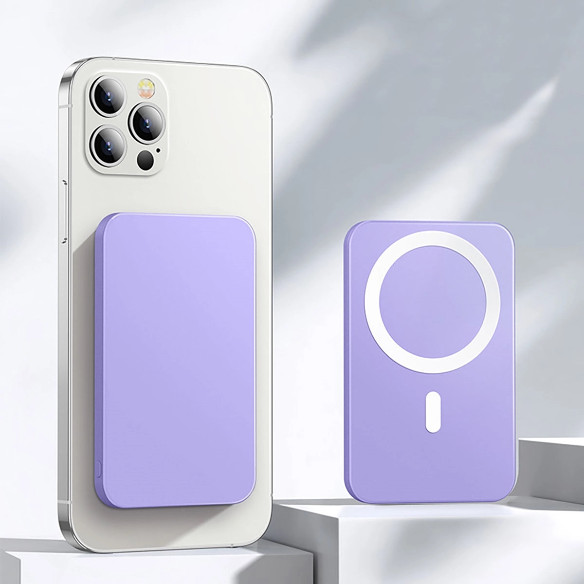 15W Fast Charging Magnetic Wireless Power Bank 5