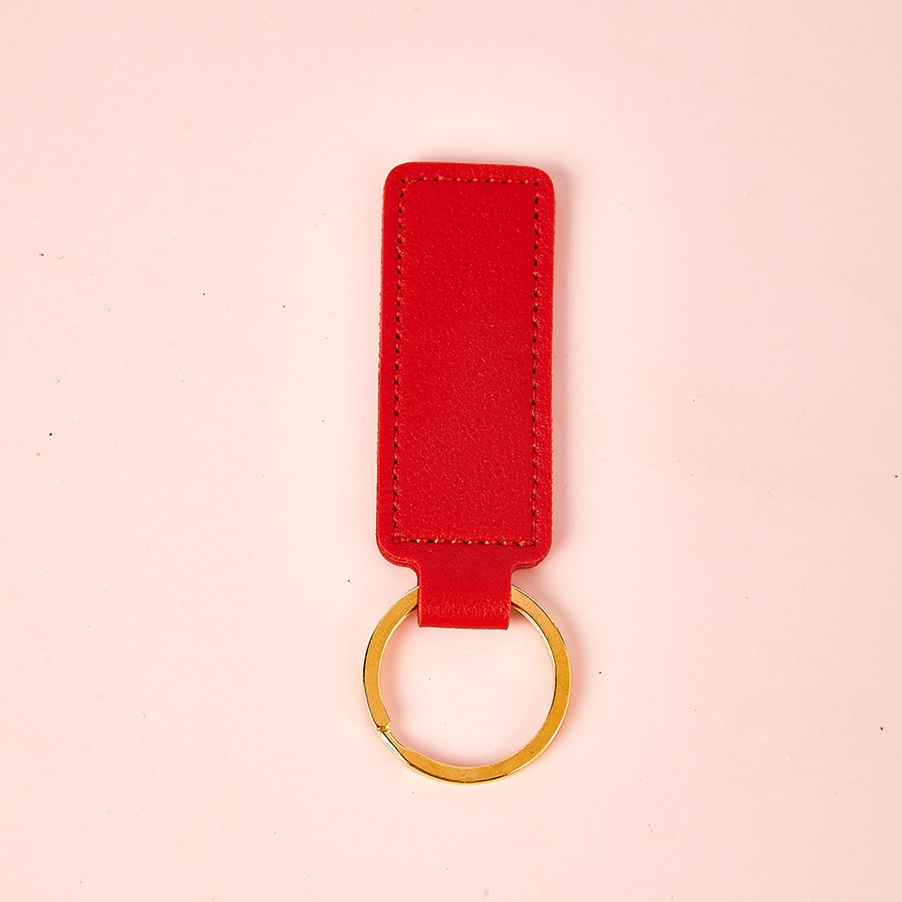 Colorful Leather Keychain Universal Key Fob Keychain 7