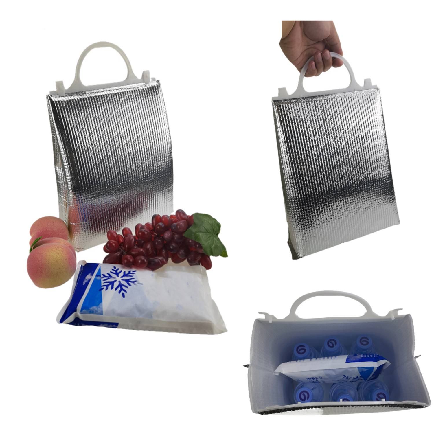 Aluminum foil food insulated bag 4