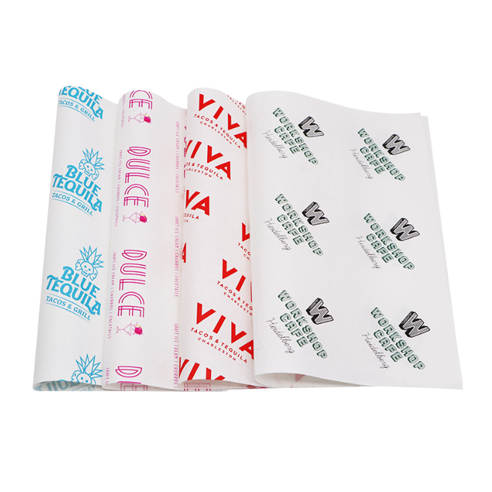Oil-Resistant Hamburger Wrapping Paper 1