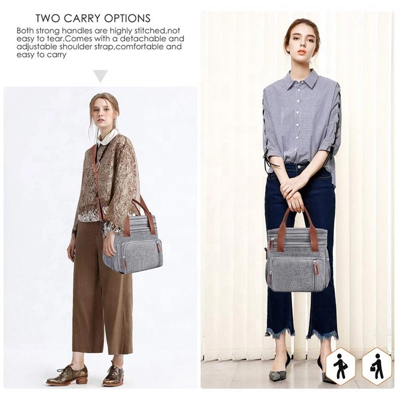 Large Capacity Foldable Handheld Insulated Bag 6