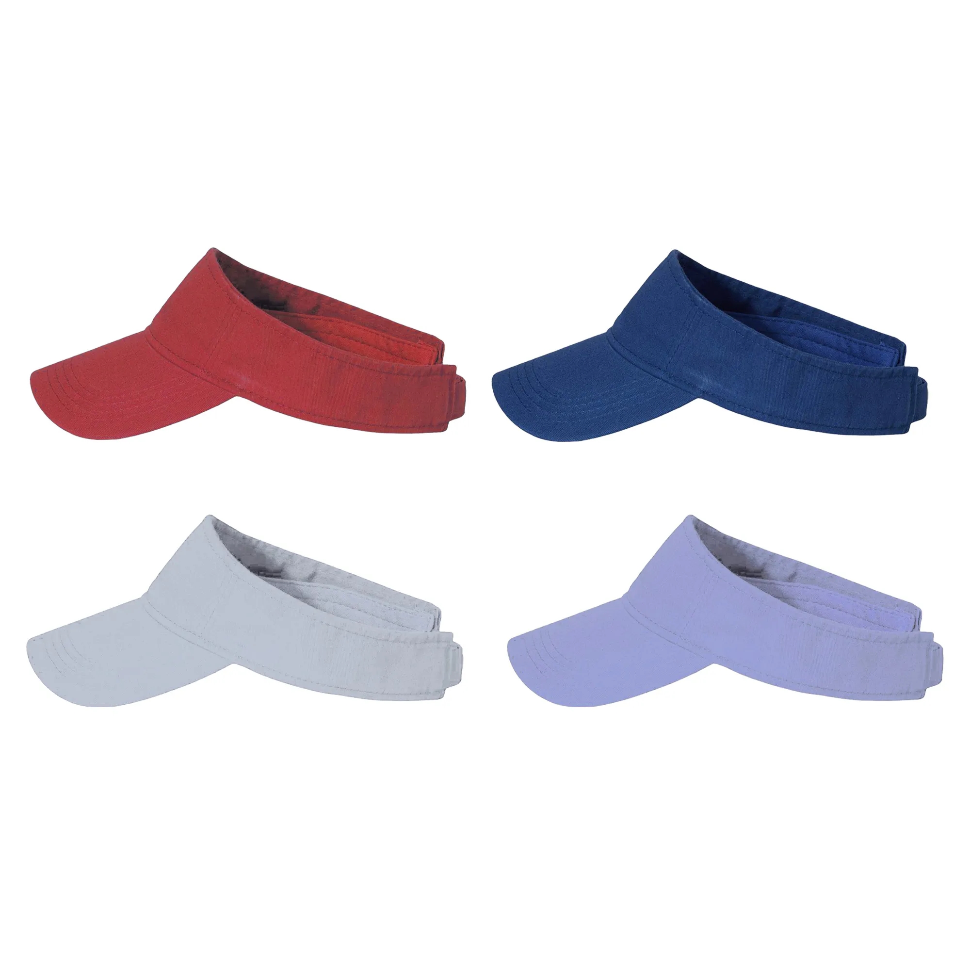 Embroidered Cotton Visor Hat for Men Women 2