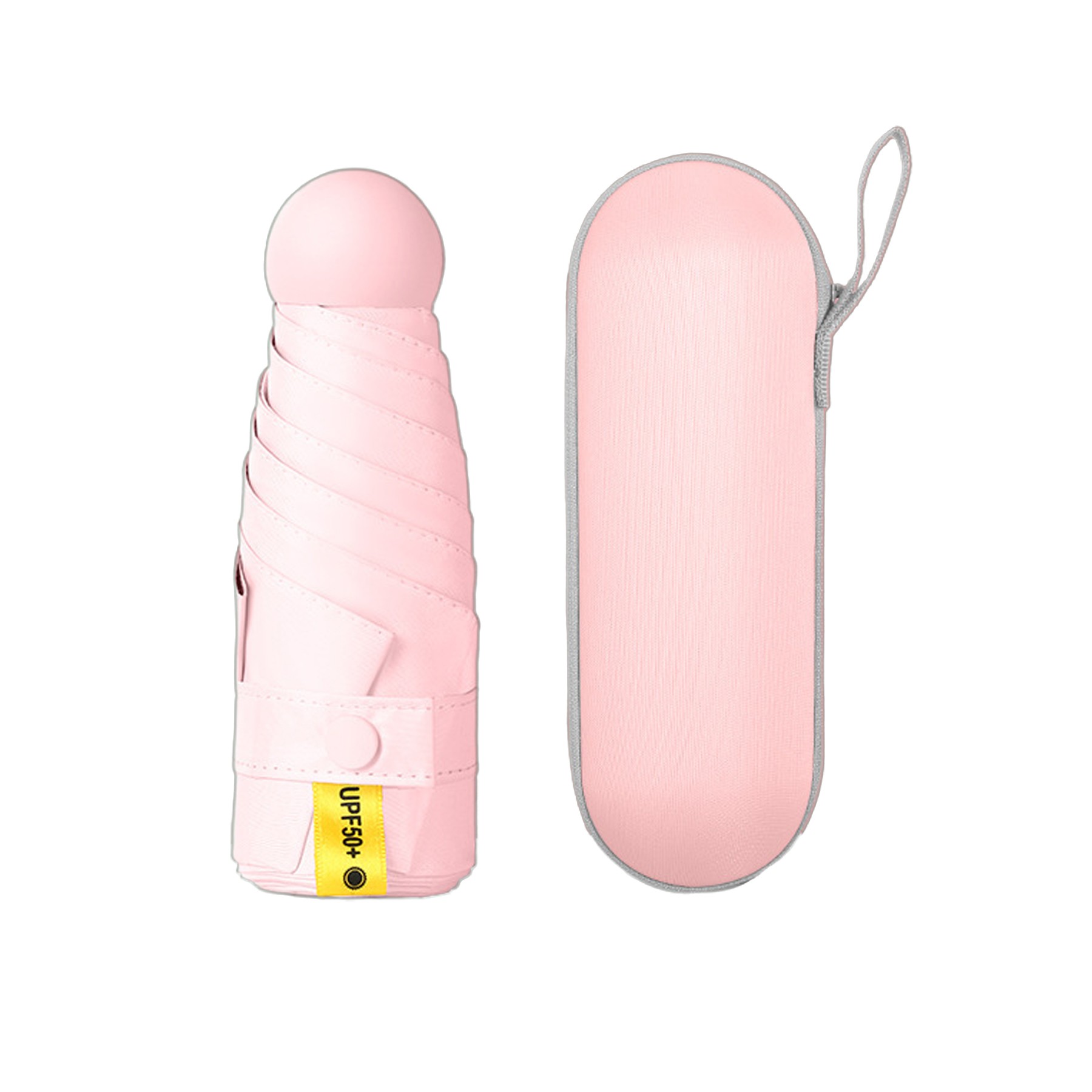 Mini Compact Umbrella With Case 8