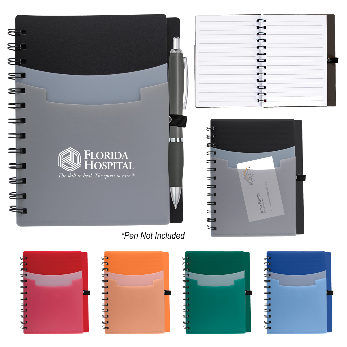 Tri-Pocket Notebook 6